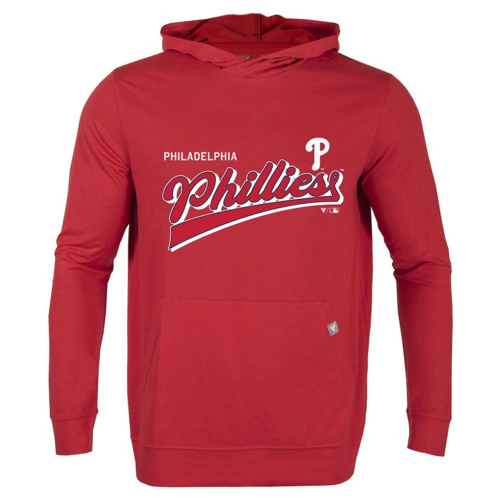 Philadelphia Phillies Levelwear  Relay 2.0 Retro Pullover Hoodie - Red