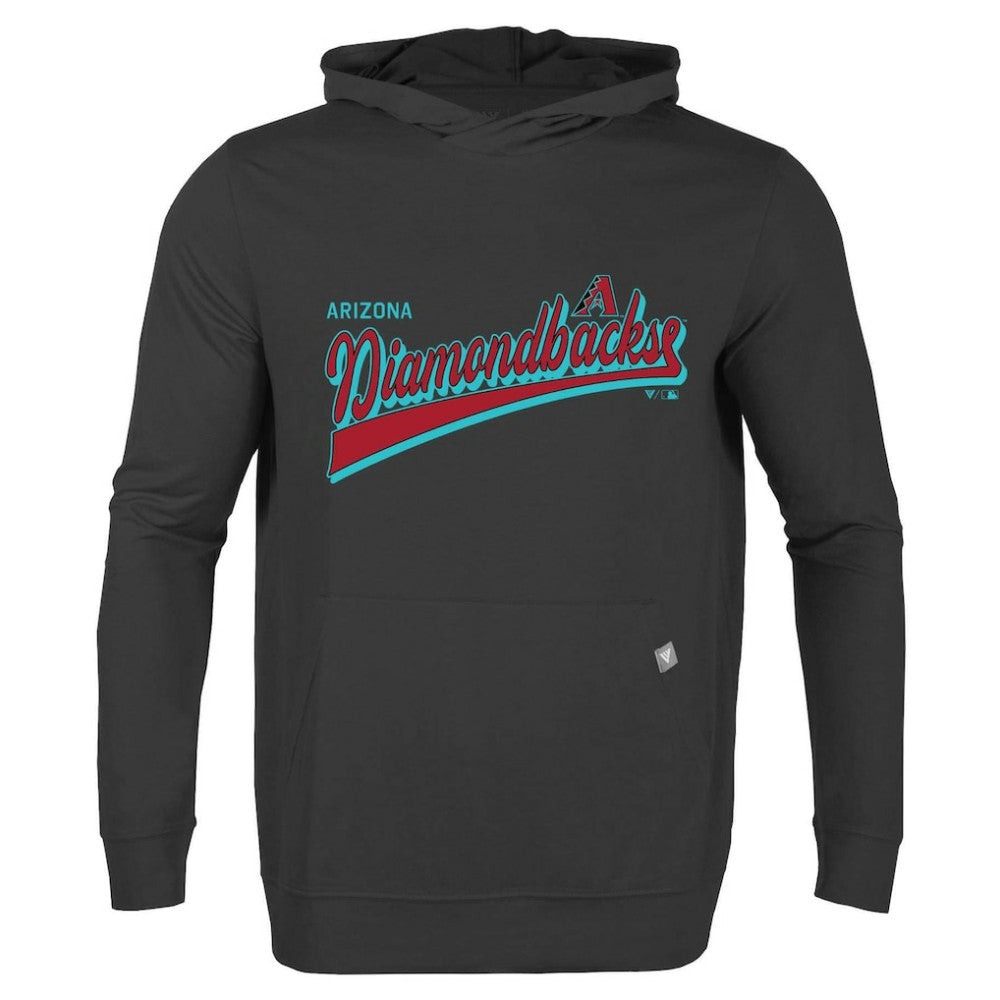 Arizona Diamondbacks Levelwear  Relay 2.0 Retro Pullover Hoodie - Black
