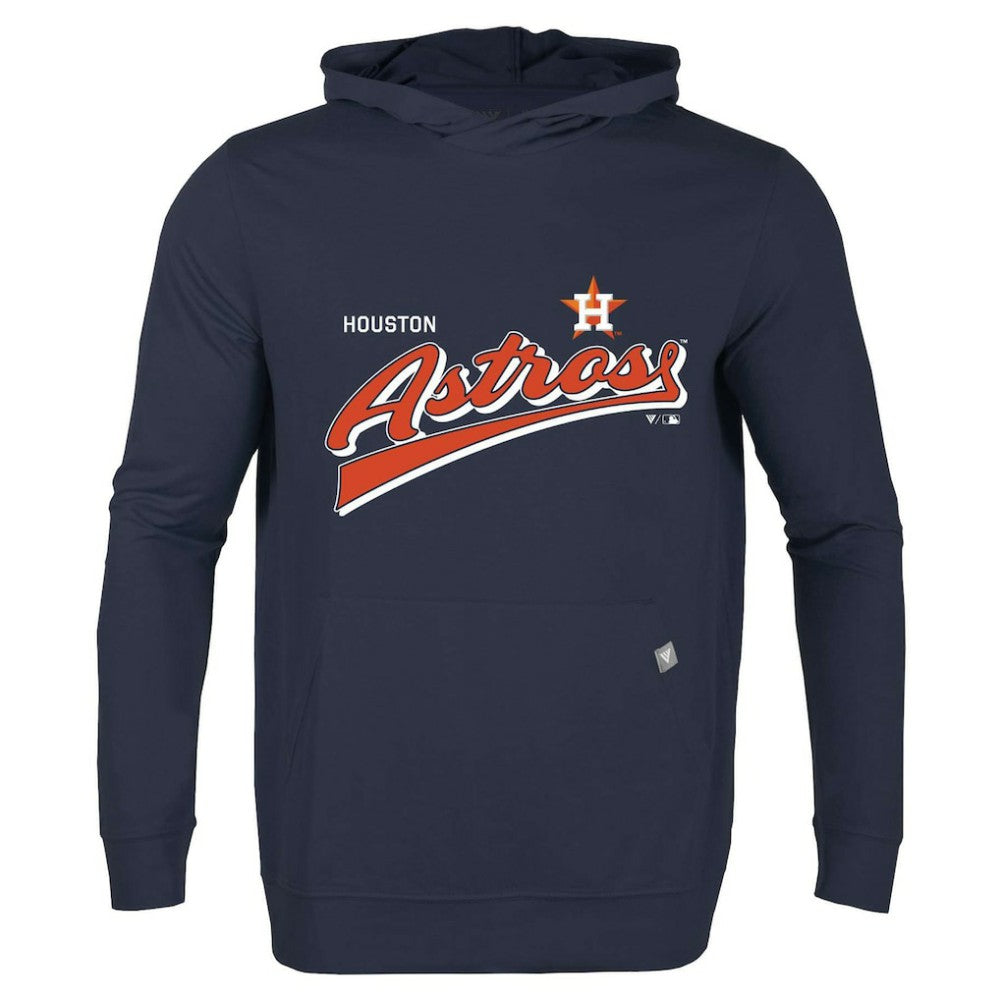 Houston Astros Levelwear  Relay 2.0 Retro Pullover Hoodie - Navy