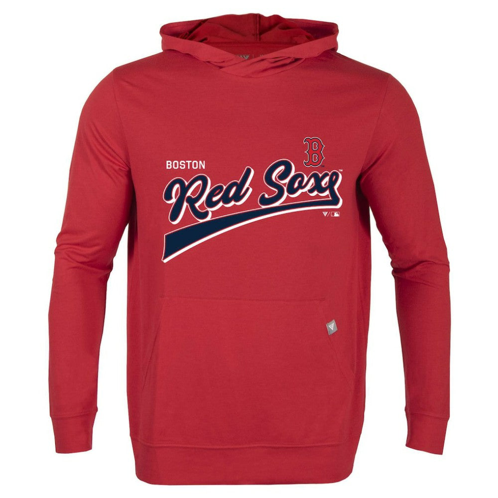 Boston Red Sox Levelwear  Relay 2.0 Retro Pullover Hoodie - Red