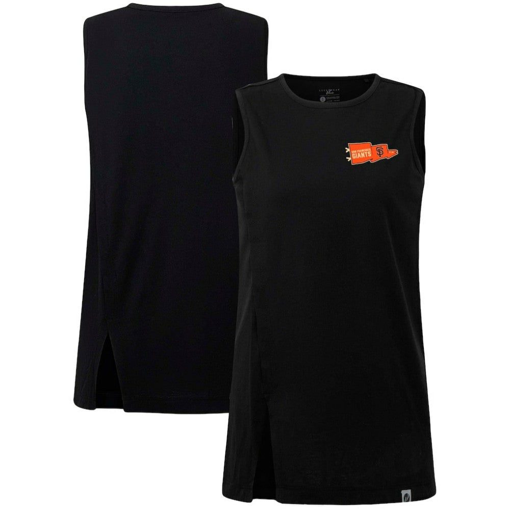 San Francisco Giants Levelwear Women's  Influx Rafters Tank Top - Black