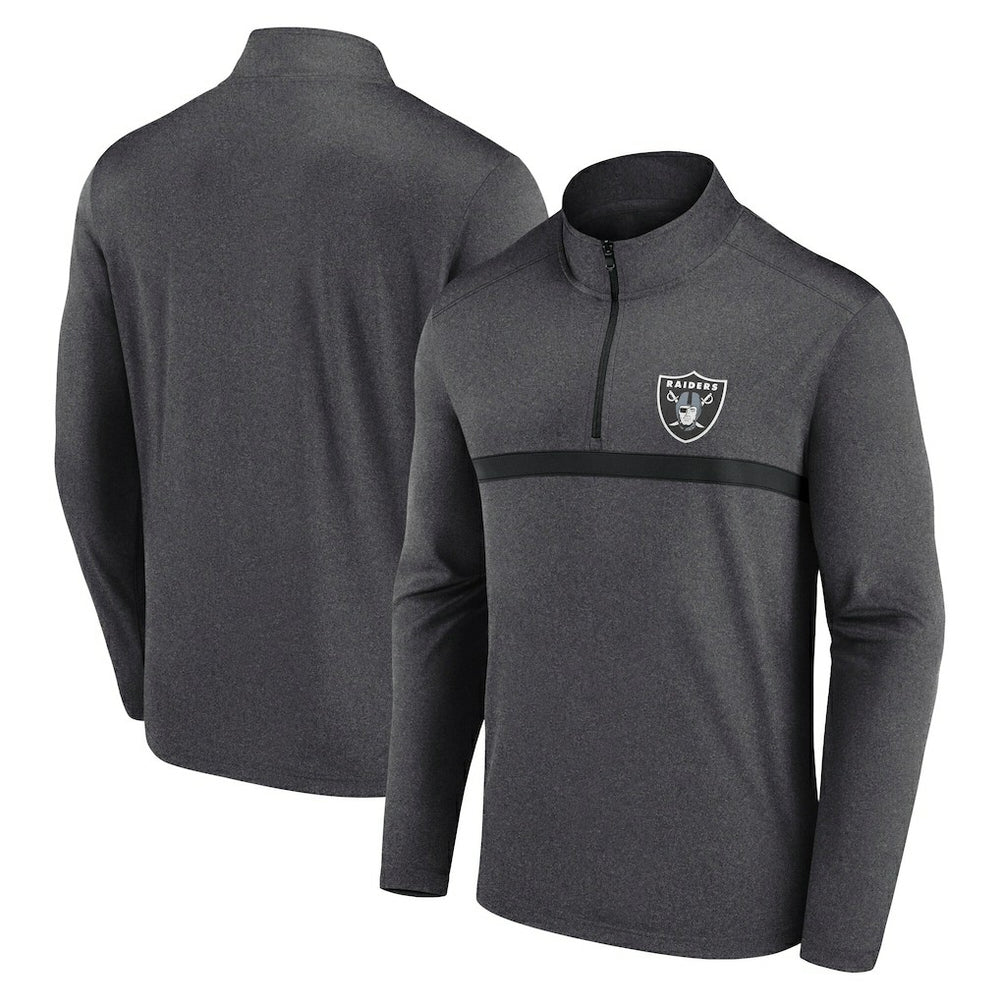NFL Las Vegas Raiders Head-to-Head Quarter-Zip Pullover