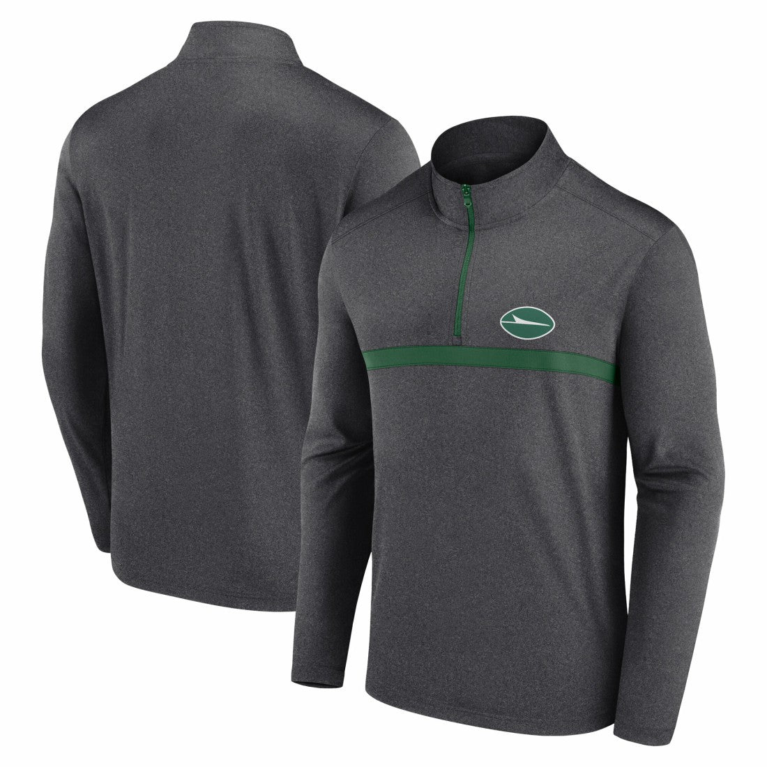 NFL New York Jets Head-to-Head Quarter-Zip Pullover