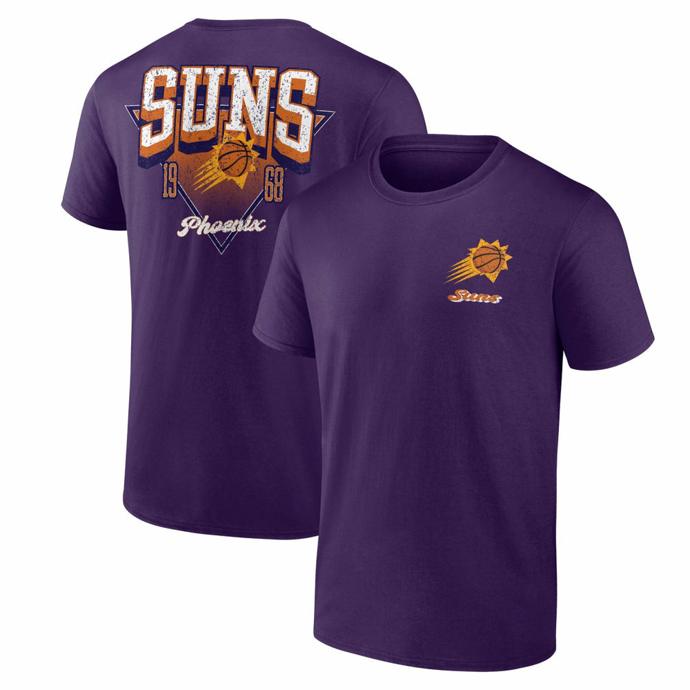 Phoenix Suns Logo Athletic Never Over T-Shirt - Purple cheap