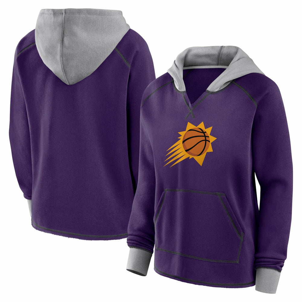 Phoenix Suns Logo Athletic Women's Boom Pullover Hoodie - Purple shop