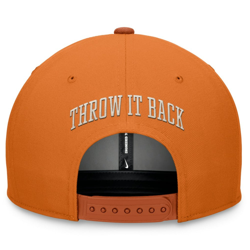 Chicago Cubs Pro Dunk Performance Snapback Hat - Orange | Nike