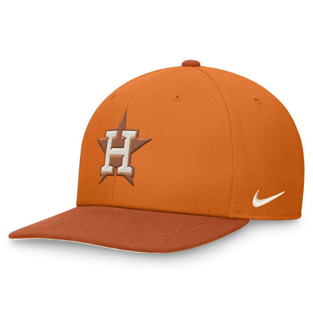 Houston Astros Pro Dunk Performance Snapback Hat - Orange | Nike