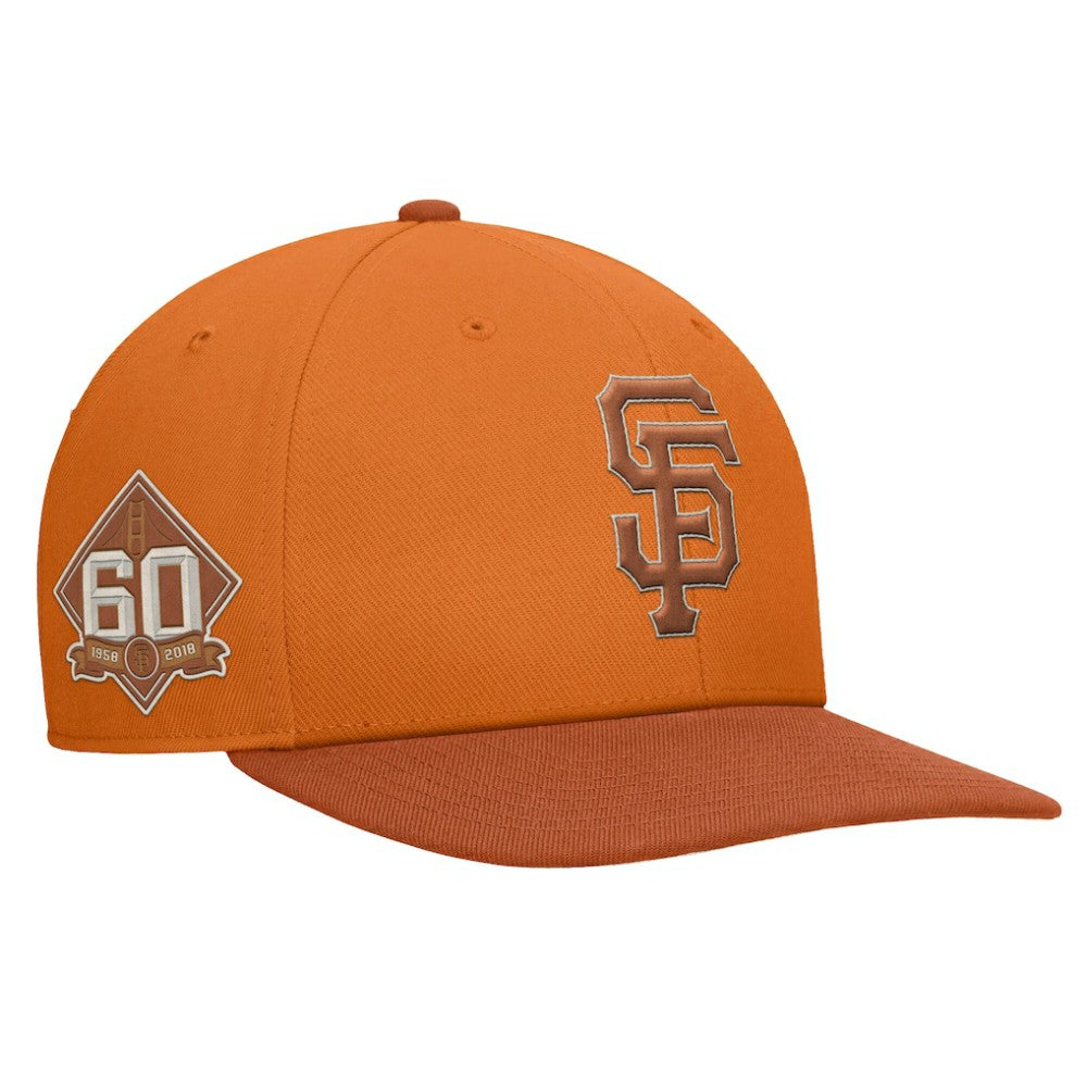San Francisco Giants Pro Dunk Performance Snapback Hat - Orange | Nike