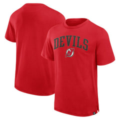 New Jersey Devils Fanatics Elevated Pima T-Shirt