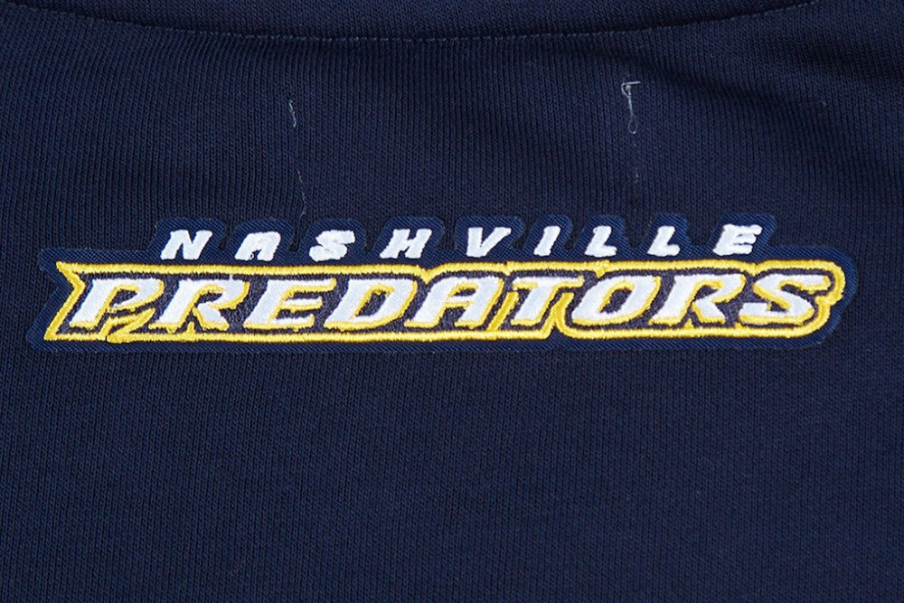 Nashville Predators Pro Standard Women's Area Code Cropped Pullover Sweatshirt