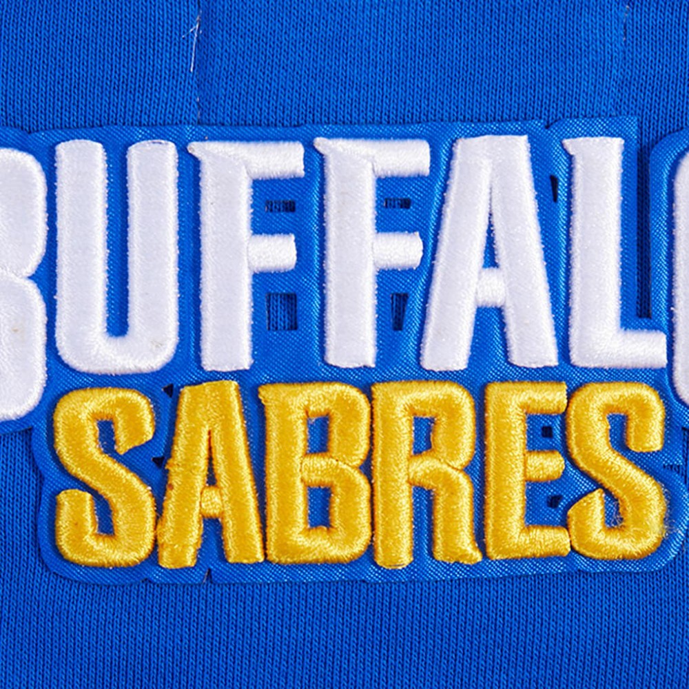 Buffalo Sabres Pro Standard Women's Area Code Cropped Pullover Sweatshirt