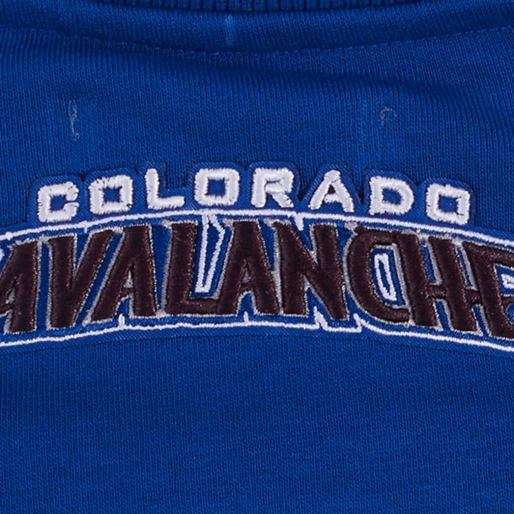 Colorado Avalanche Pro Standard Women's Area Code Cropped Pullover Sweatshirt