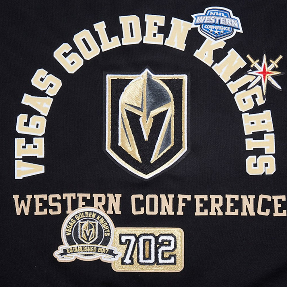 Vegas Golden Knights Pro Standard Women's Area Code Cropped Pullover Sweatshirt