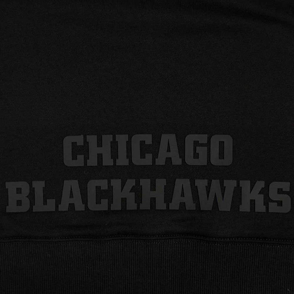 Chicago Blackhawks Pro Standard Women's Jewels Cropped Pullover Hoodie