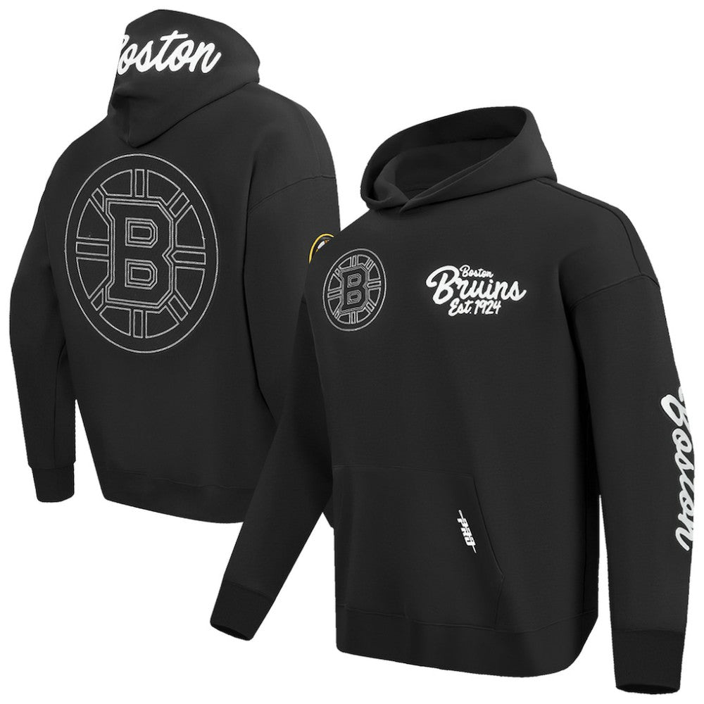 Boston Bruins Pro Standard Paint the City Pullover Hoodie