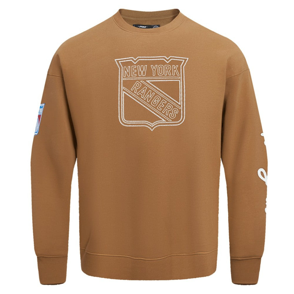 New York Rangers Pro Standard Paint the City Pullover Sweatshirt