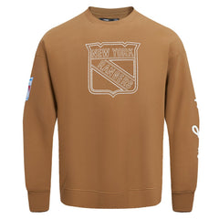 New York Rangers Pro Standard Paint the City Pullover Sweatshirt