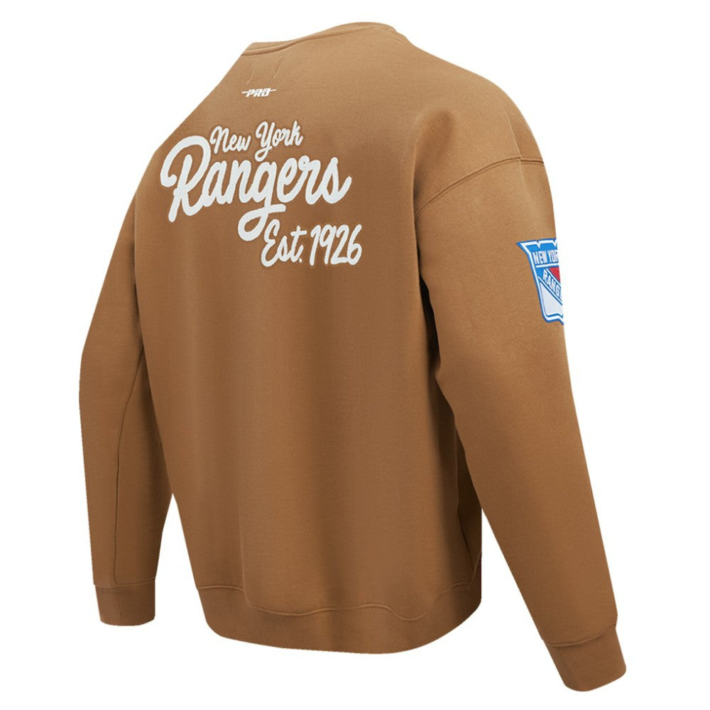 New York Rangers Pro Standard Paint the City Pullover Sweatshirt