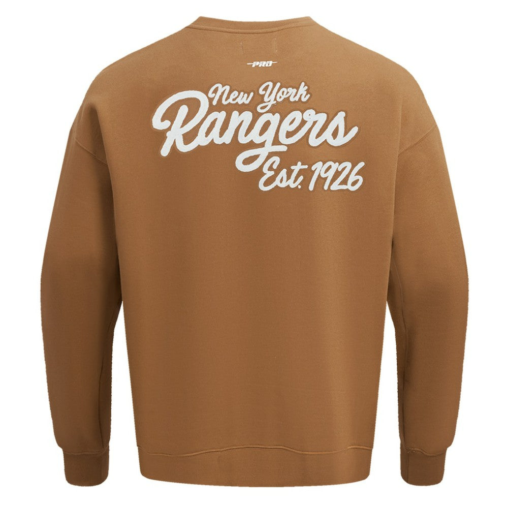 New York Rangers Pro Standard Paint the City Pullover Sweatshirt