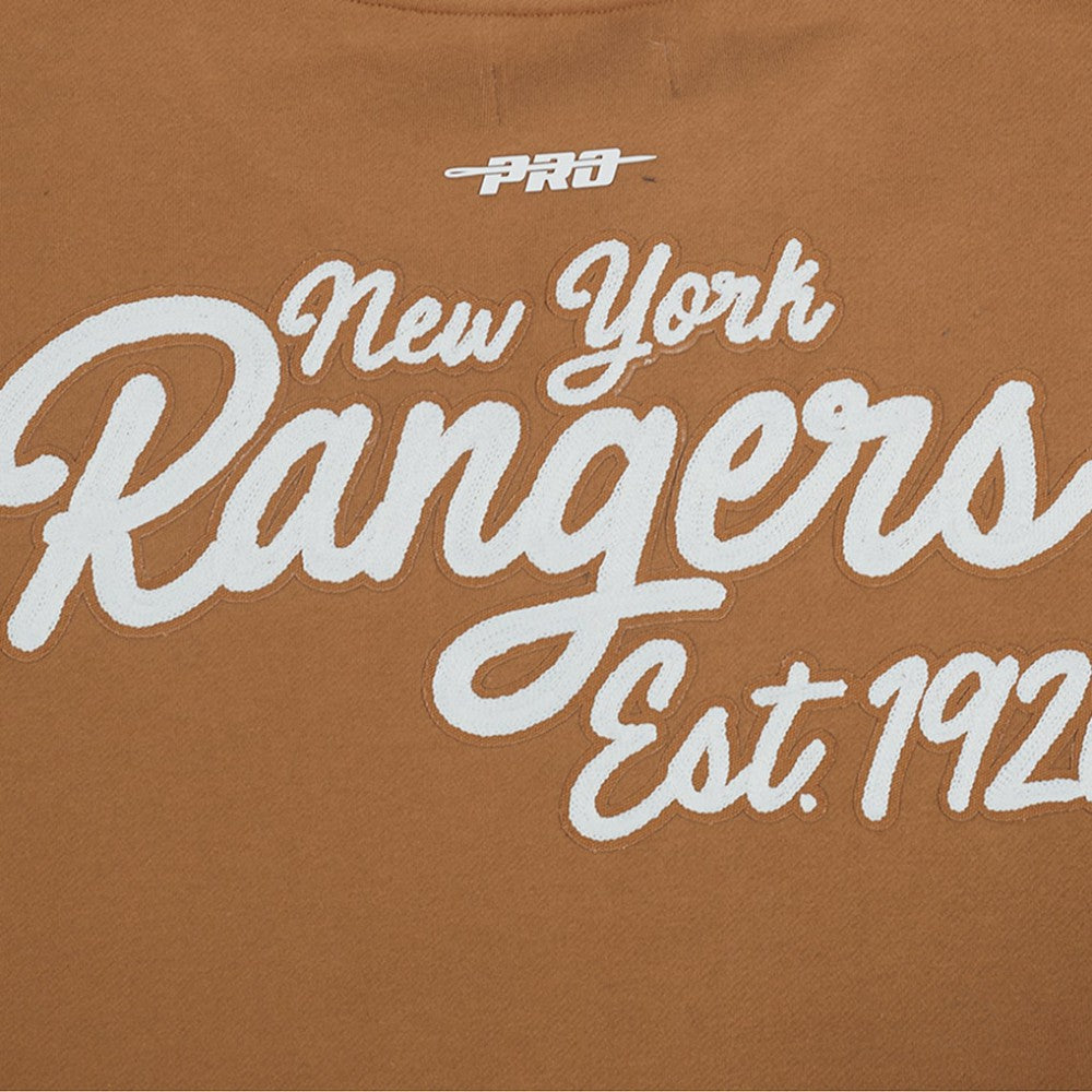 New York Rangers Pro Standard Paint the City Pullover Sweatshirt