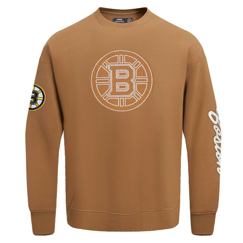 Boston Bruins Pro Standard Paint the City Pullover Sweatshirt