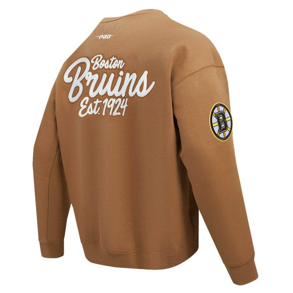 Boston Bruins Pro Standard Paint the City Pullover Sweatshirt