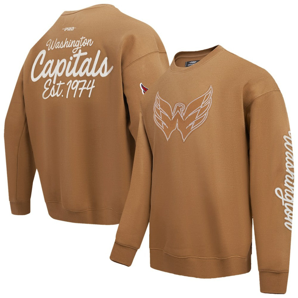 Washington Capitals Pro Standard Paint the City Pullover Sweatshirt