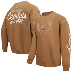 Washington Capitals Pro Standard Paint the City Pullover Sweatshirt
