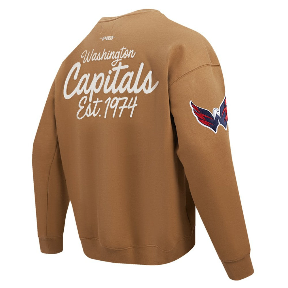 Washington Capitals Pro Standard Paint the City Pullover Sweatshirt