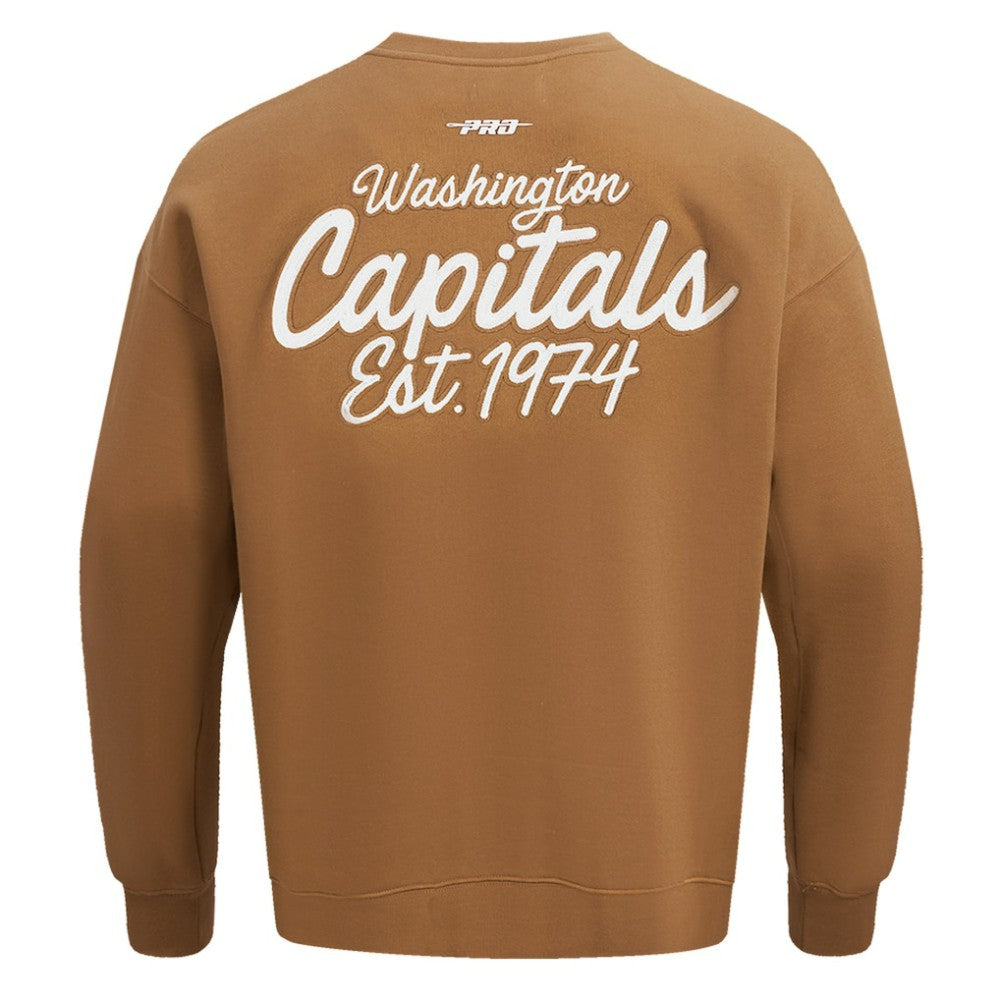 Washington Capitals Pro Standard Paint the City Pullover Sweatshirt