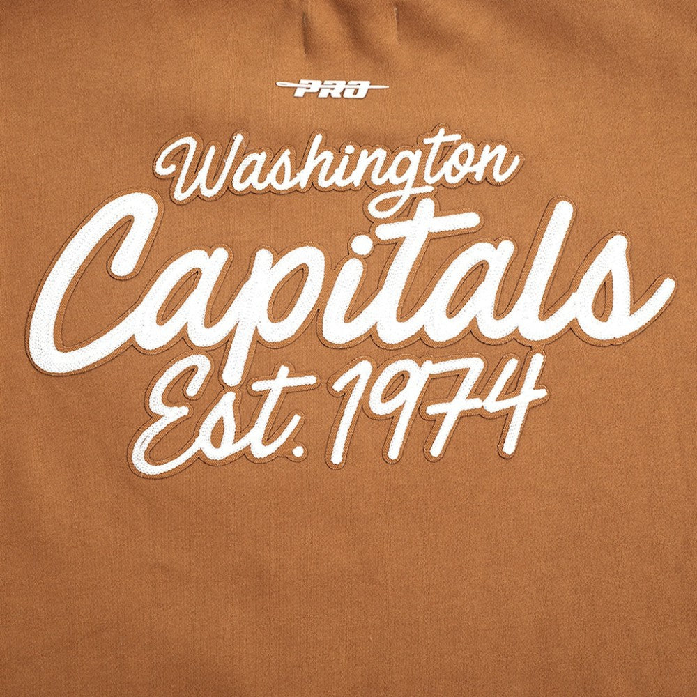 Washington Capitals Pro Standard Paint the City Pullover Sweatshirt
