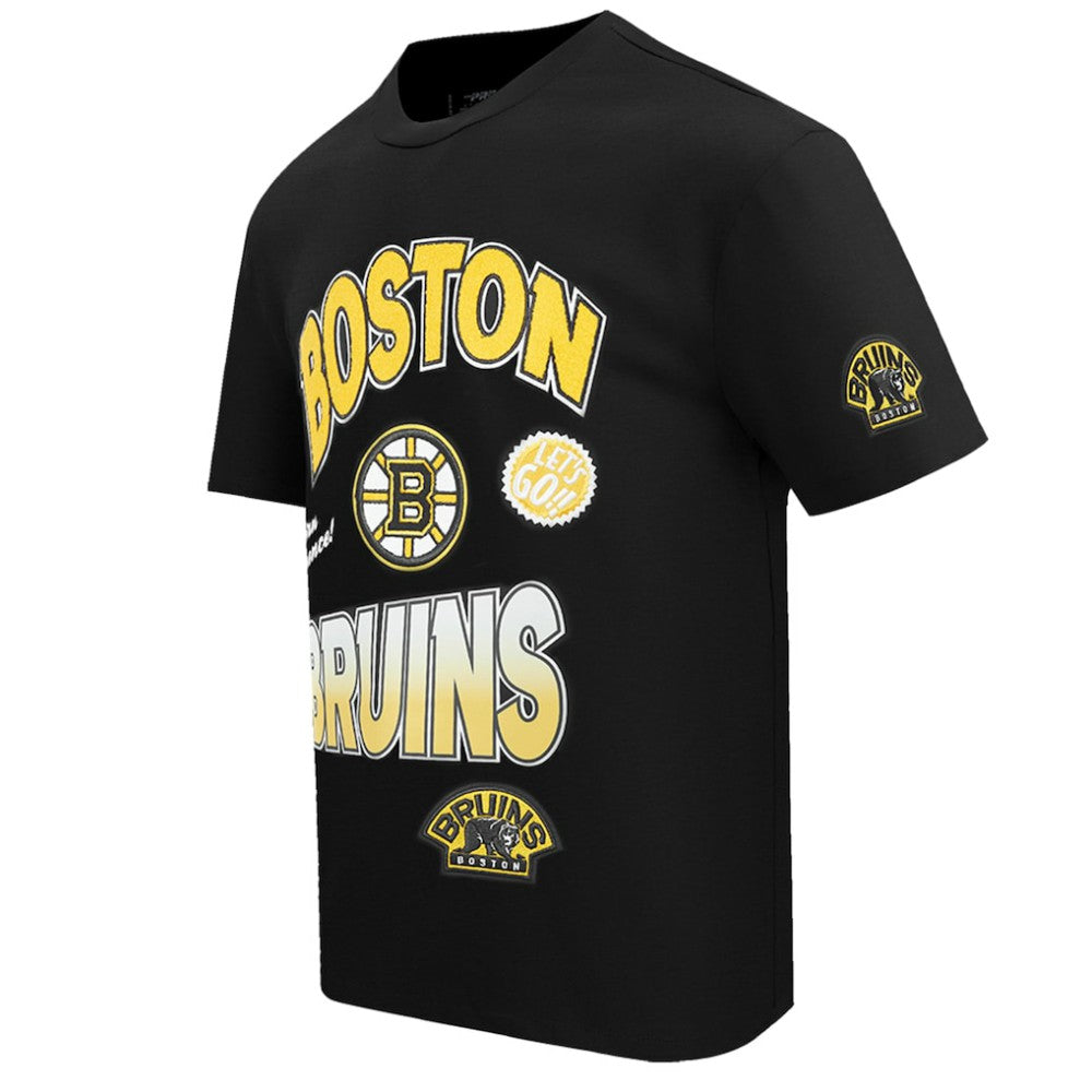 Boston Bruins Pro Standard Turn It Up T-Shirt