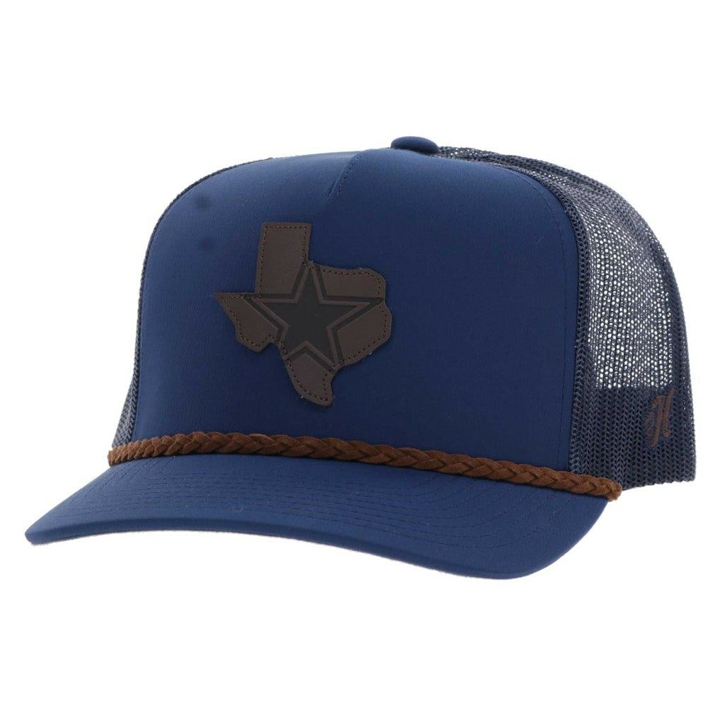 NFL Dallas Cowboys HOOey State Patch Rope Trucker Adjustable Hat