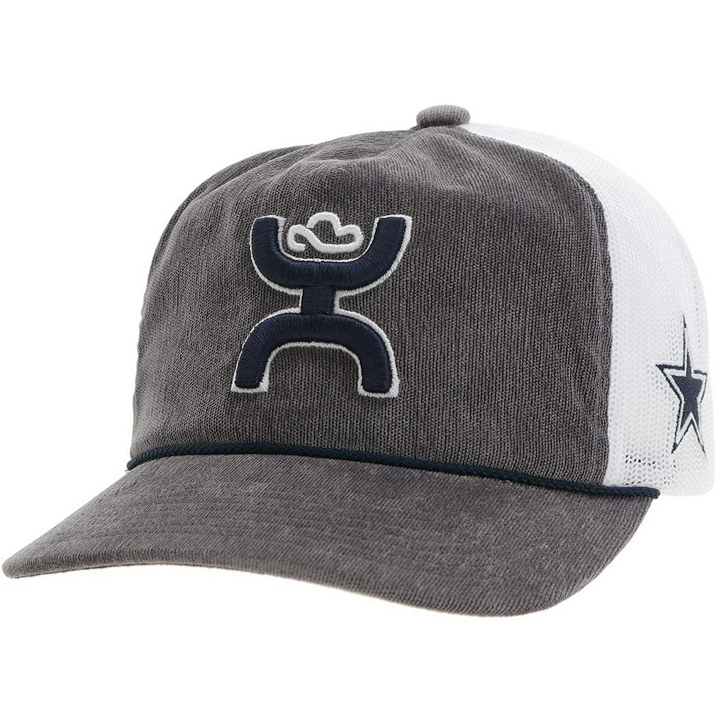 NFL Dallas Cowboys HOOey H Cord Trucker Adjustable Hat