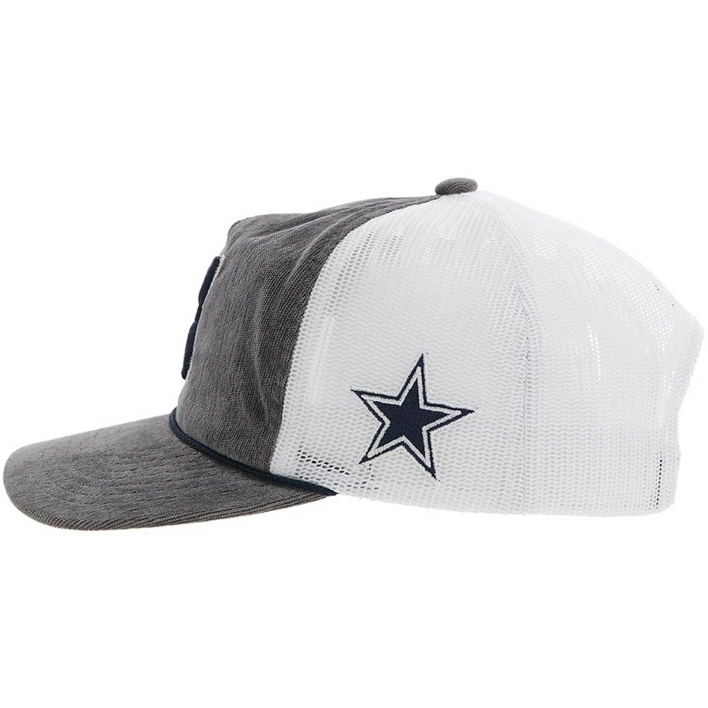 NFL Dallas Cowboys HOOey H Cord Trucker Adjustable Hat