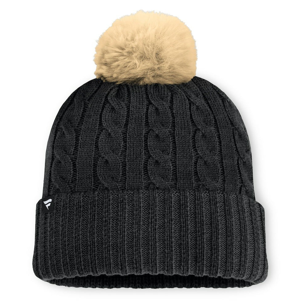NFL Jacksonville Jaguars Women's Cable Knit Cuffed Hat with Pom