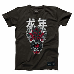 Toronto Raptors Hyperfly Unisex Year of the Dragon Lunar New Year Collection T-Shirt - Heather Black online