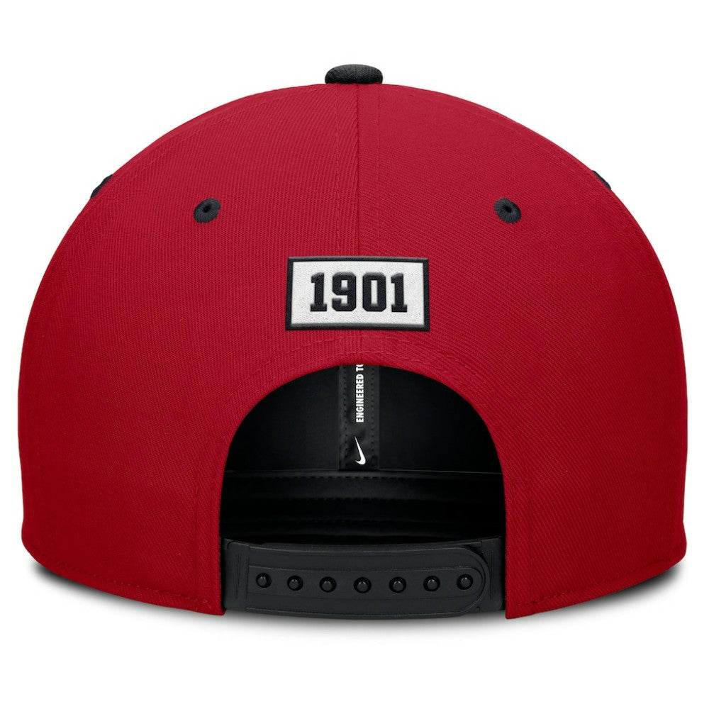 Boston Red Sox Cooperstown Collection Pro Performance Snapback Hat - Red/Navy | Nike