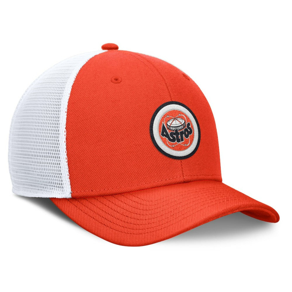 Houston Astros Cooperstown Collection Rise Trucker Adjustable Hat - Orange | Nike