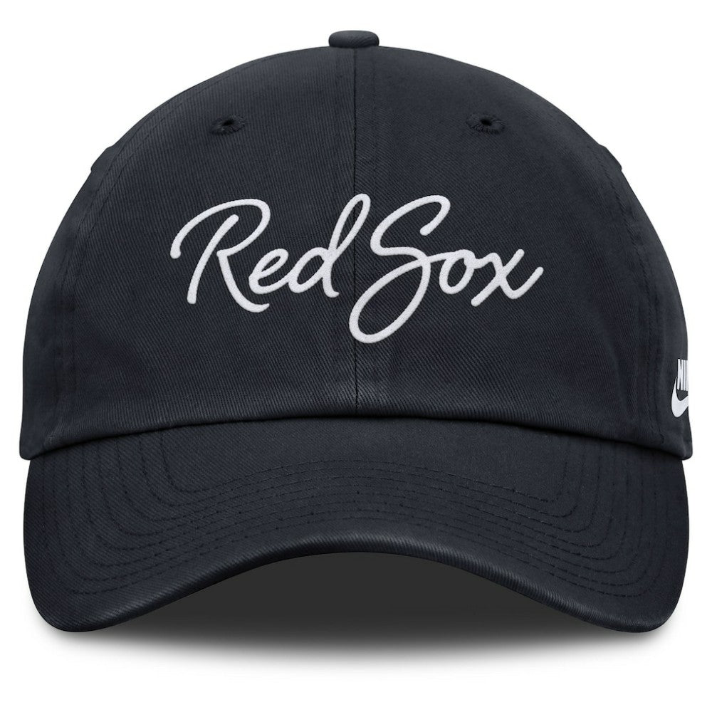 Boston Red Sox Women's Cooperstown Club Script Adjustable Hat - Navy | Nike