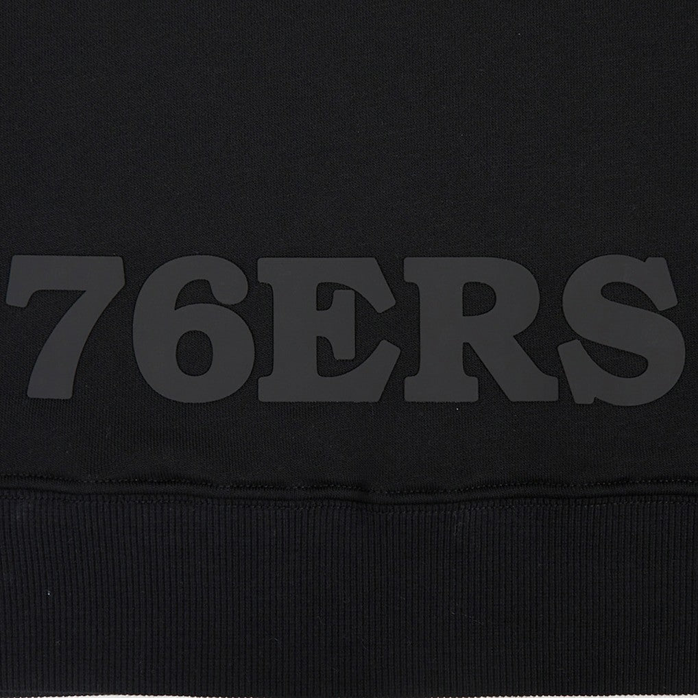 Philadelphia 76ers Pro Standard Women's Jewels Cropped Pullover Hoodie - Black online