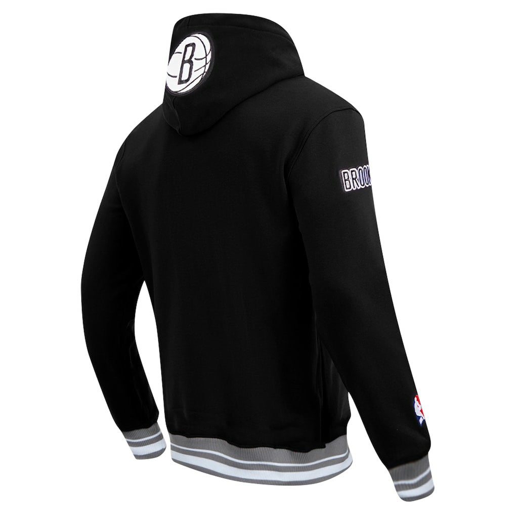 Brooklyn Nets Pro Standard Area Code Pullover Hoodie - Black online