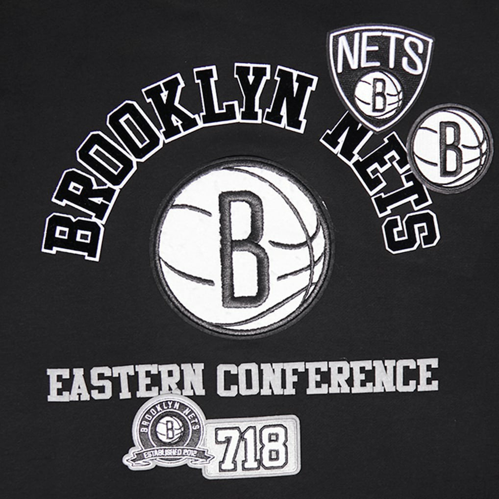 Brooklyn Nets Pro Standard Area Code Pullover Hoodie - Black online