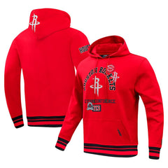 Houston Rockets Pro Standard Area Code Pullover Hoodie sale - Red on sale