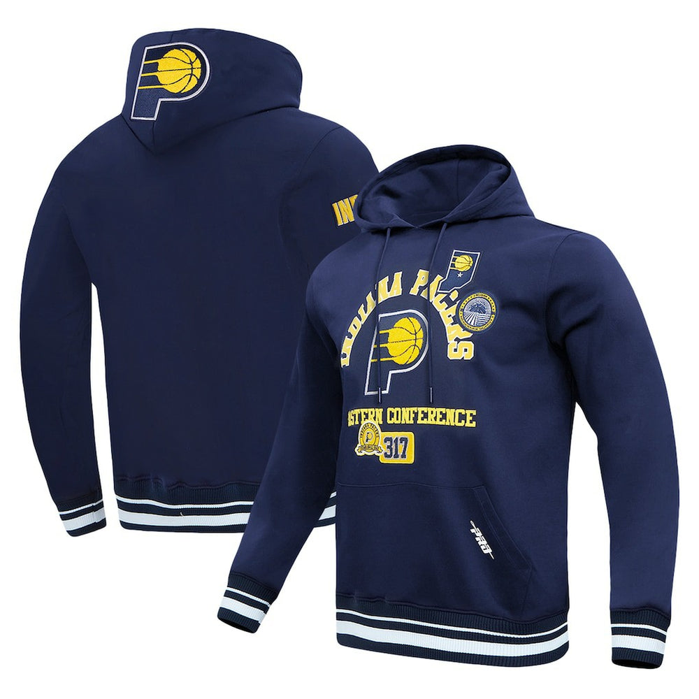 Indiana Pacers Pro Standard Area Code Pullover Hoodie - Navy outlet
