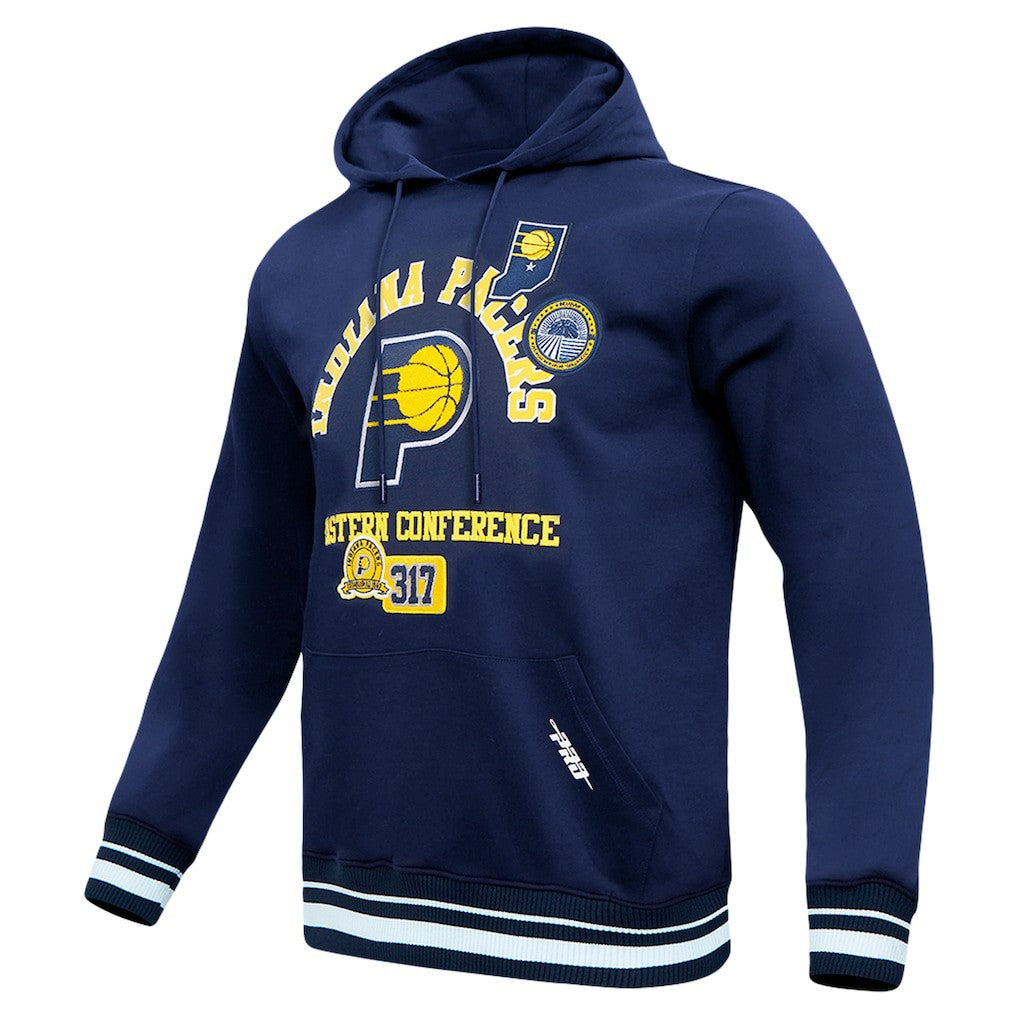 Indiana Pacers Pro Standard Area Code Pullover Hoodie - Navy outlet
