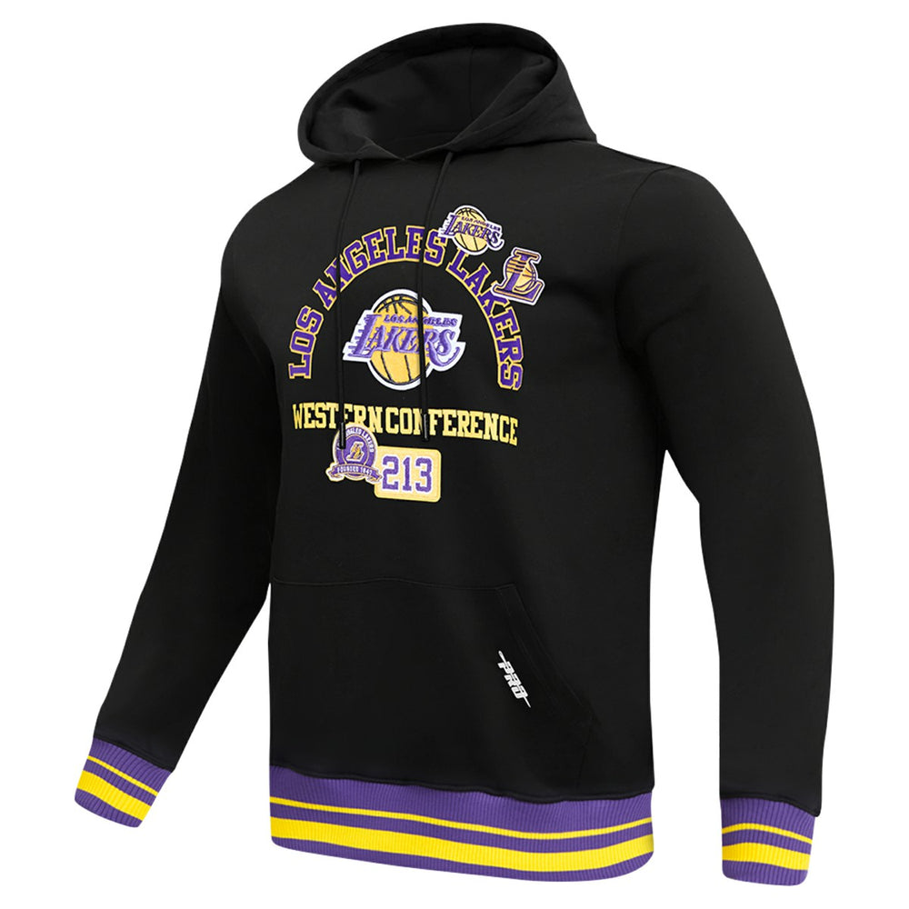 Los Angeles Lakers Pro Standard Area Code Pullover Hoodie - Black sale