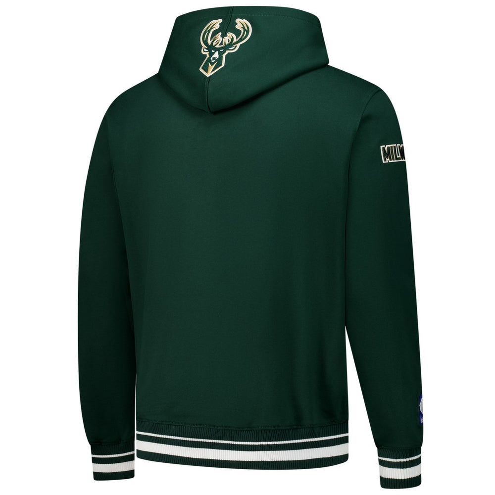 Milwaukee Bucks Pro Standard Area Code Pullover Hoodie - Hunter Green discount