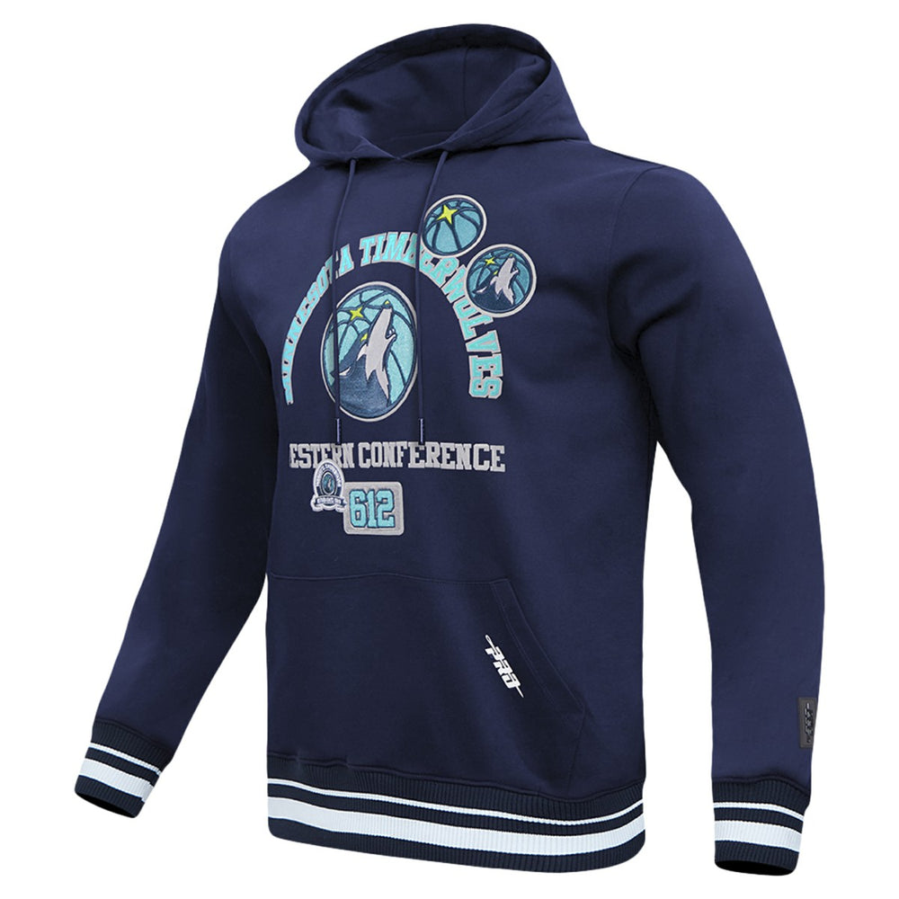 Minnesota Timberwolves Pro Standard Area Code Pullover Hoodie - Navy outlet
