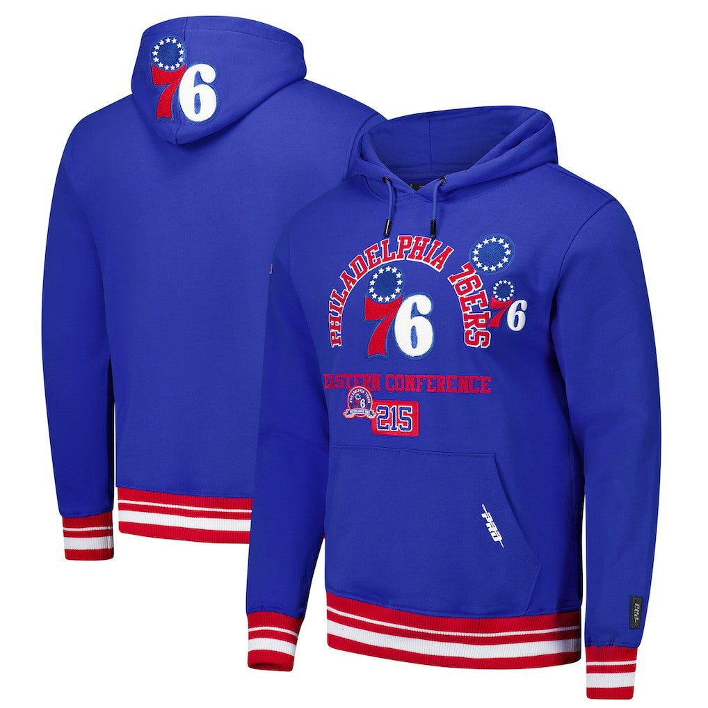 Philadelphia 76ers Pro Standard Area Code Pullover Hoodie - Red for sale